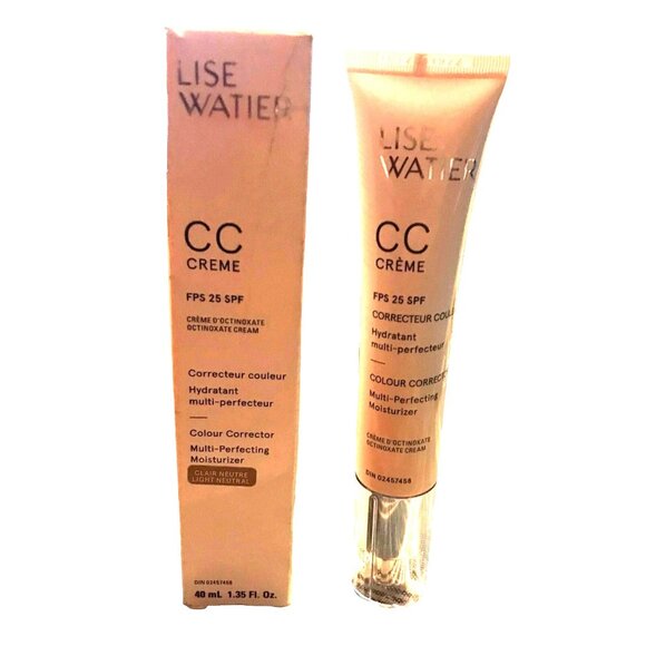 Lise Watier CC Creme SPF 25 40ml Color Corrector Moisturizer Light Neurtral - Picture 1 of 6